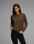 Women's Brushed Bamboo Pullover Crew