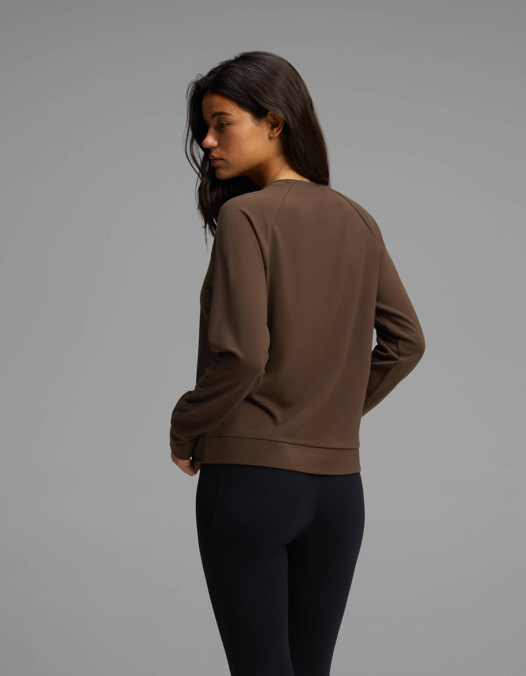 Women's Brushed Bamboo Pullover Crew