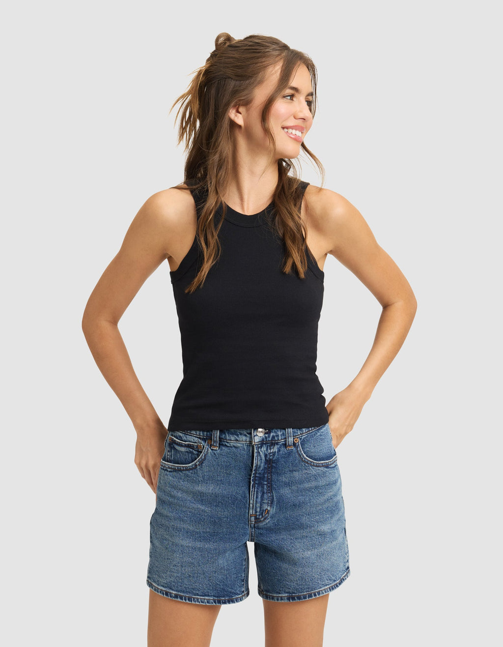 Women's Fine Ribbed Tank - Last Chance