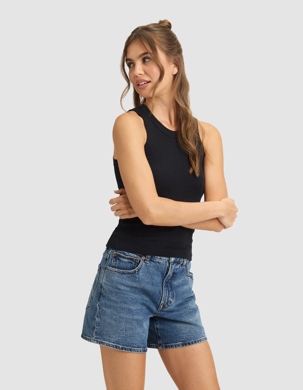 Women's Fine Ribbed Tank - Last Chance