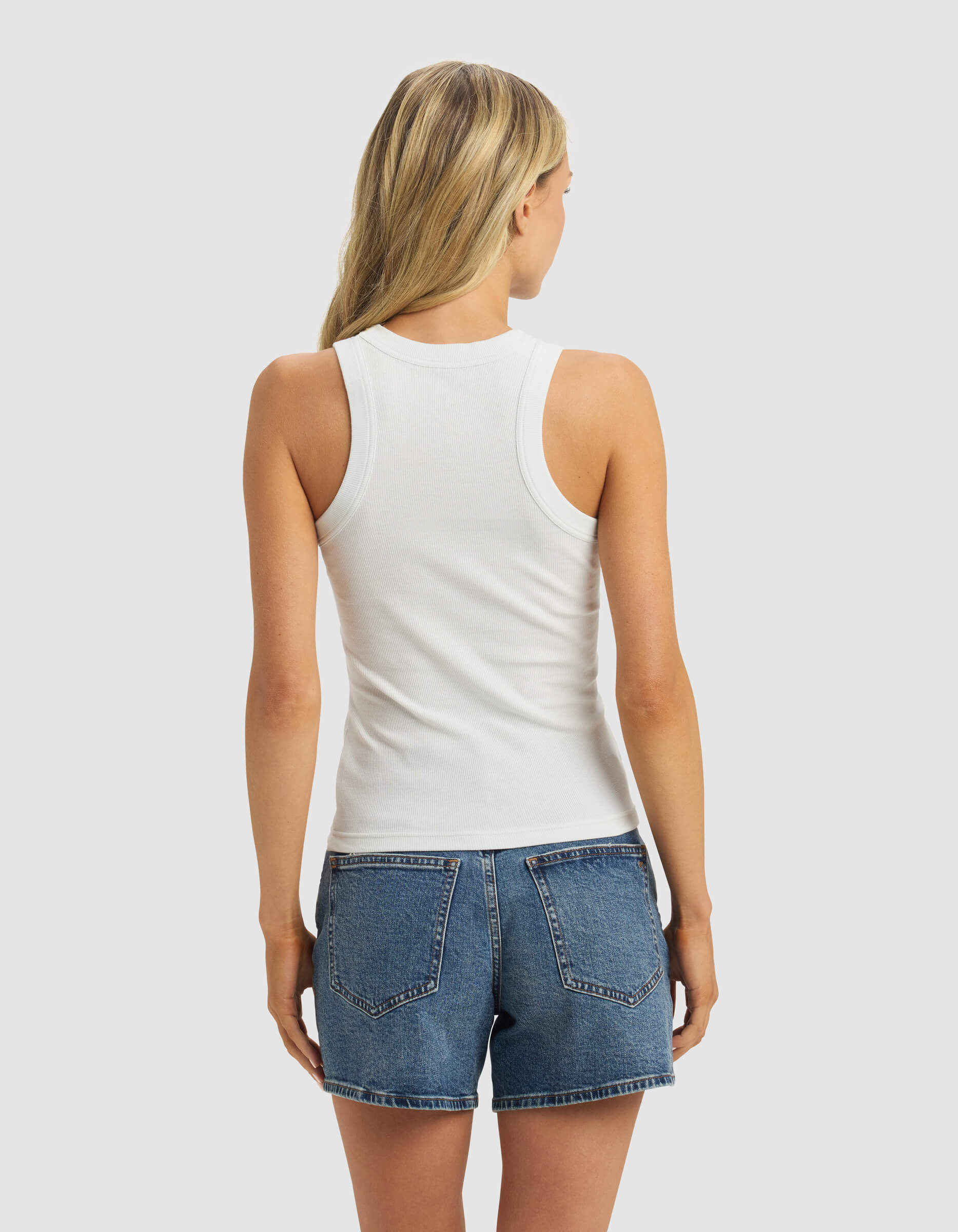 Women's Fine Ribbed Tank - Last Chance