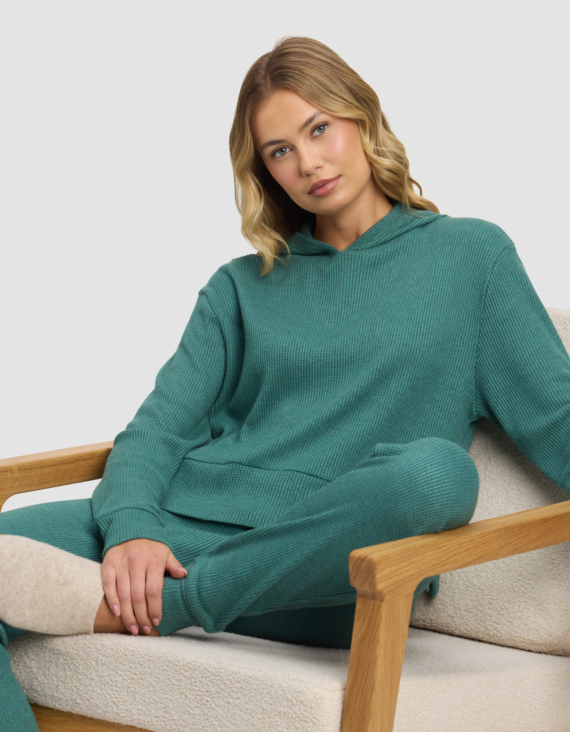 Women's Blake Waffle Hoodie