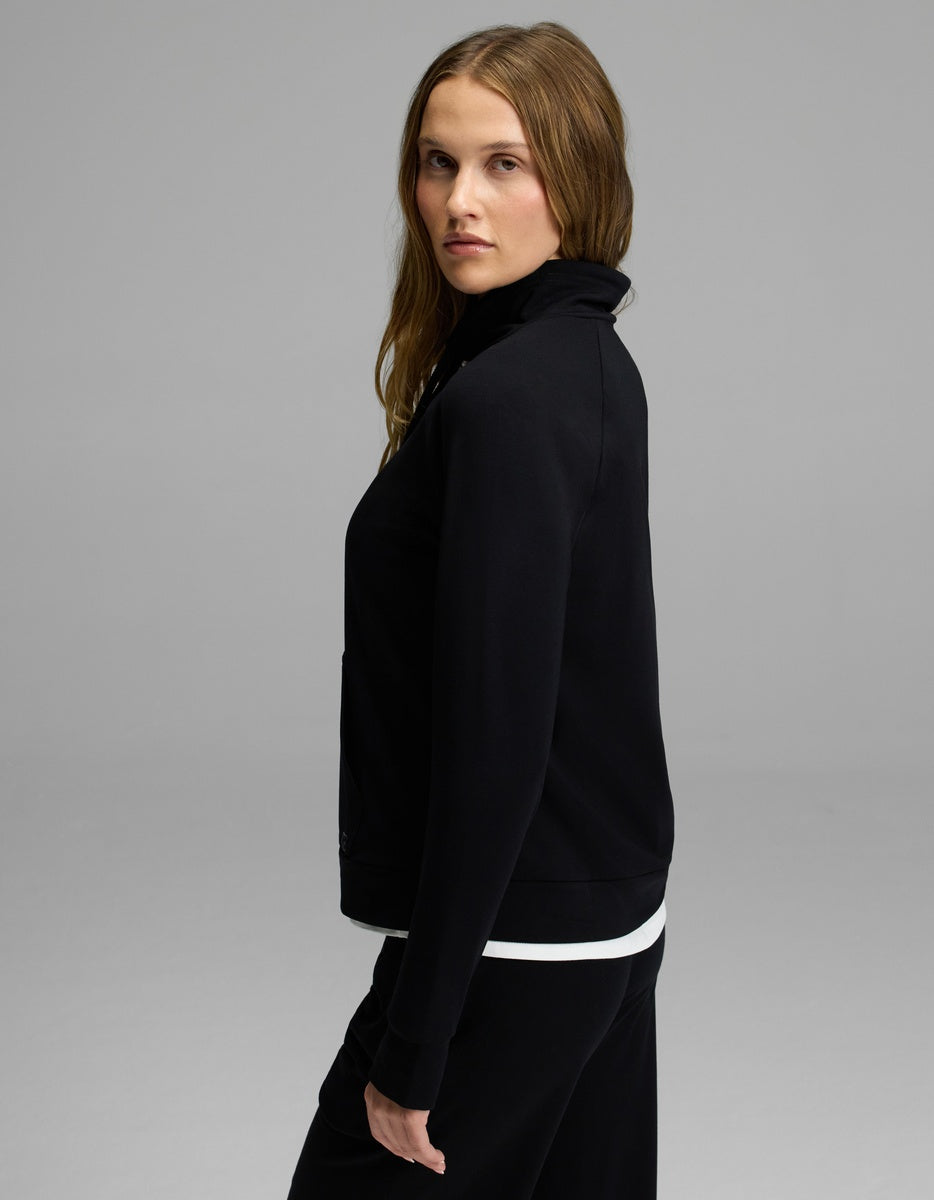 Women's Brushed Bamboo Mock Neck