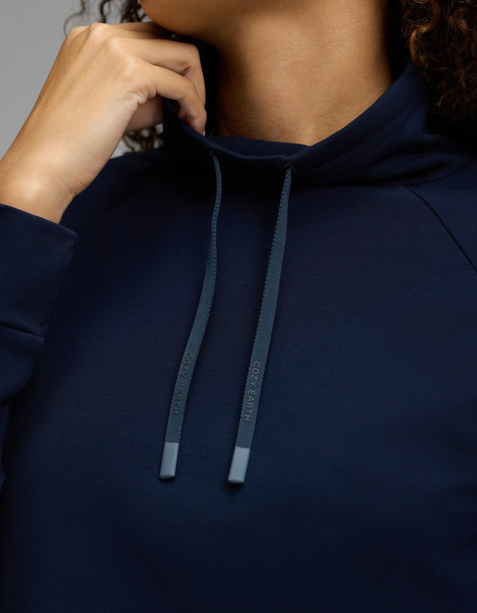 Women's Brushed Bamboo Mock Neck