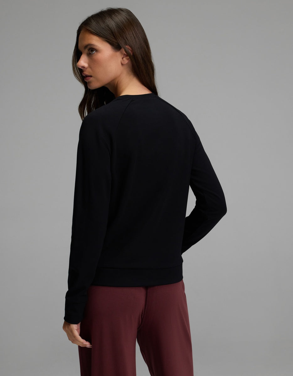 Women's Brushed Bamboo Pullover Crew