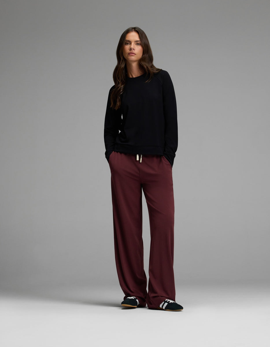 Women's Brushed Bamboo Pullover Crew