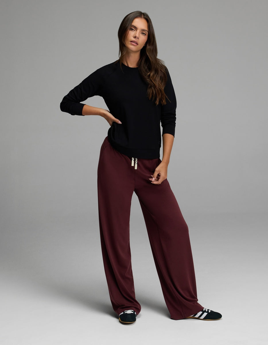 Women's Brushed Bamboo Pullover Crew