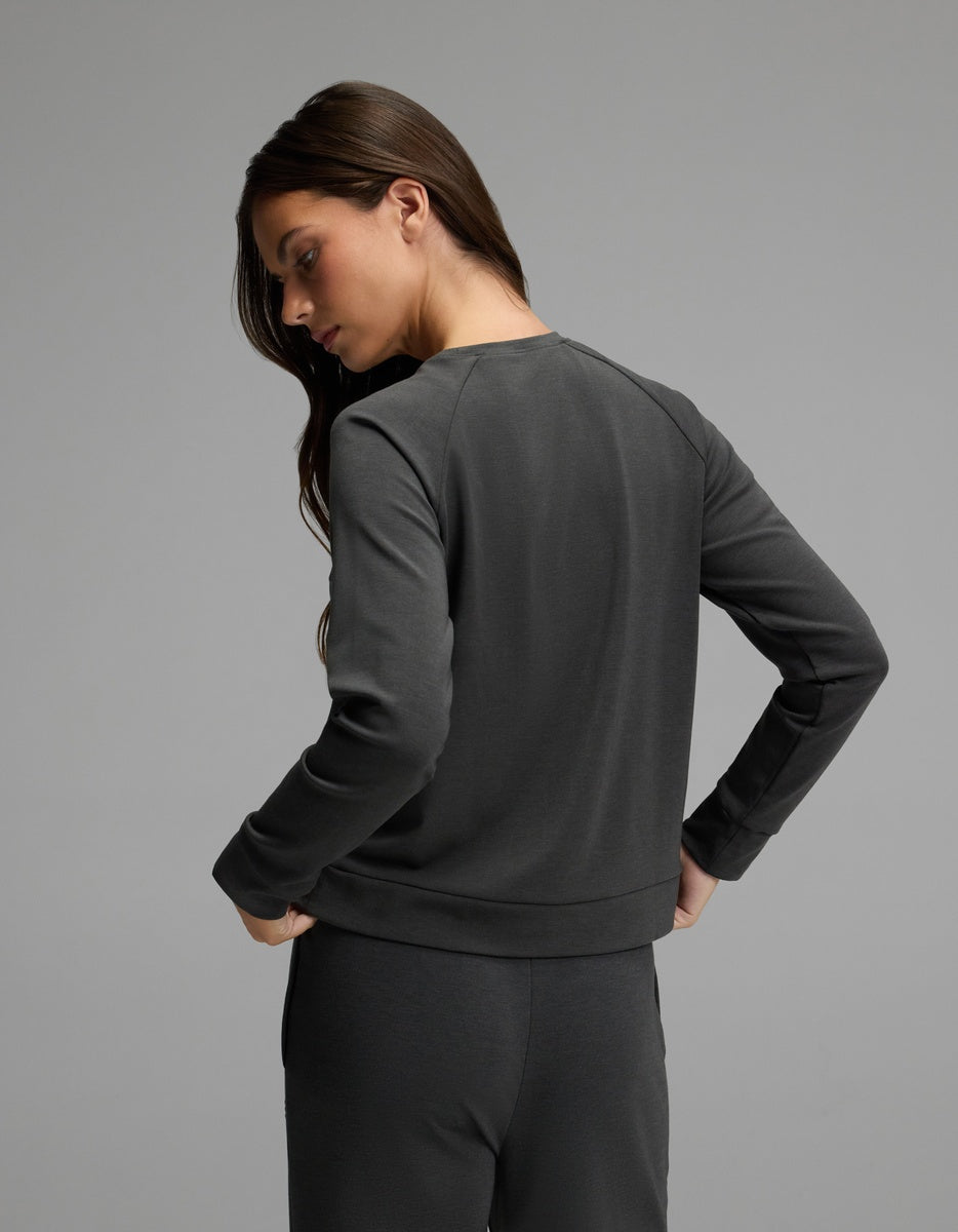 Women's Brushed Bamboo Pullover Crew