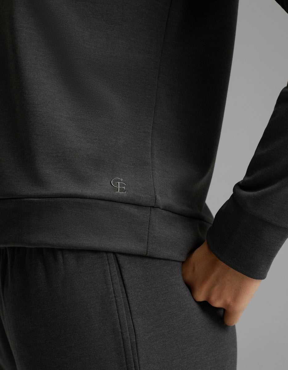 Women's Brushed Bamboo Pullover Crew