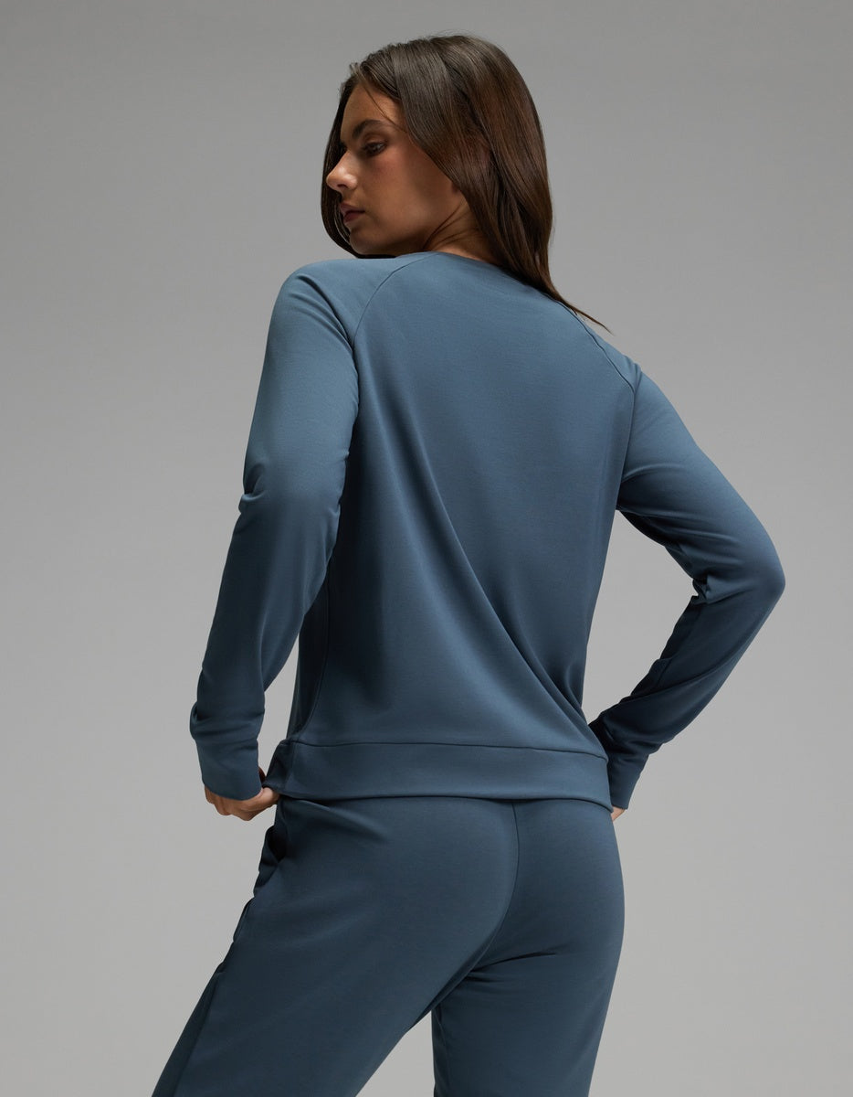 Women's Brushed Bamboo Pullover Crew