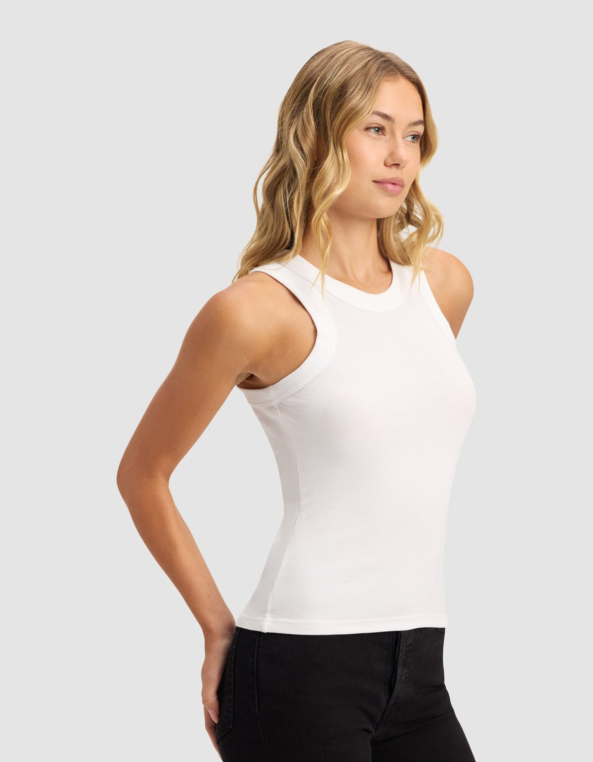 Women's Fine Ribbed Tank - Last Chance